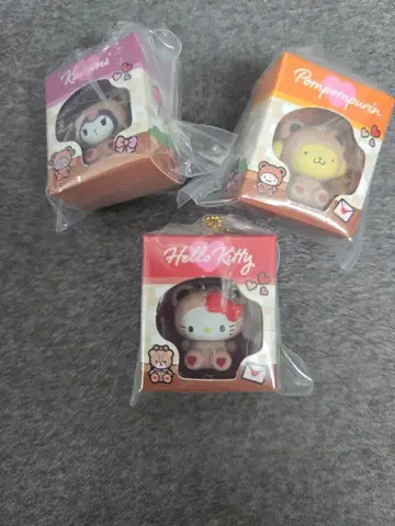산리오 미니어처 패키지 컬렉션 3종 세트