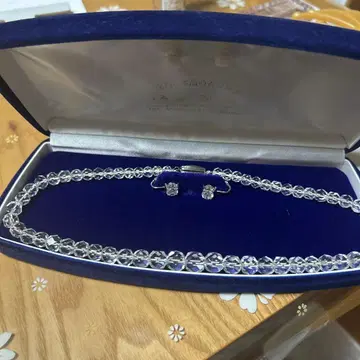 [ 귀걸이&목걸이 ] 천연 수정 목걸이 2.66캐럿