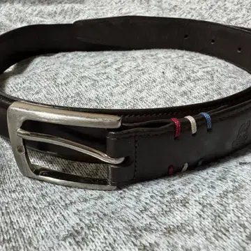 PSYCHO BUNNY 가죽 벨트 브라운