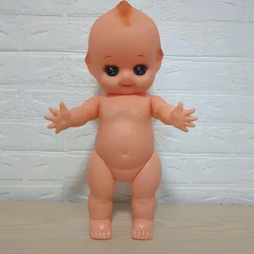 [ 쇼와 레트로 ] 큐피 인형 빅 사이즈 높이 약 40cm