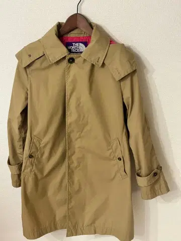 THE NORTH FACE 베이지 스텐카라 코트