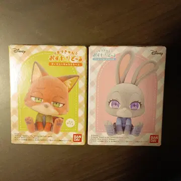 모후큥 오스와리돌 디즈니 캐릭터 닉 & 주디