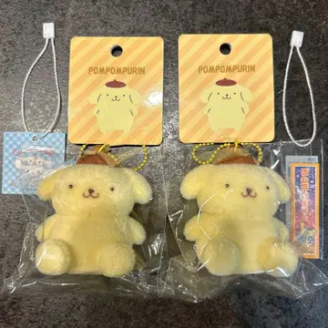 [새상품] 산리오 스탠다드 플로키 마스코트 폼폼푸딩 2개 세트