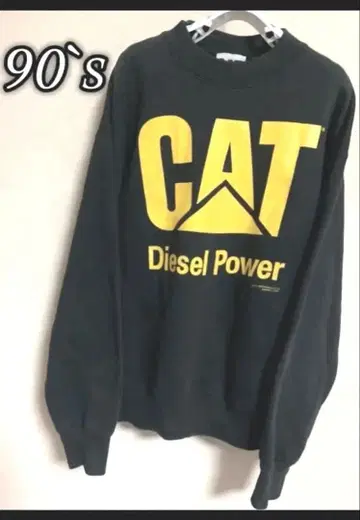 90's 빈티지 CAT 캐터필러 남성용 트레이닝복