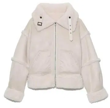 SNIDEL 리버서블 보아 봄버 자켓