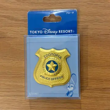 [ 새상품 ] 디즈니 주토피아 주디 경찰관 브로치