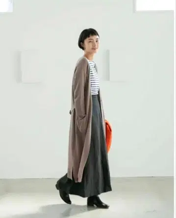 새상품급 북유럽 생활 잡화점 롱 가디건