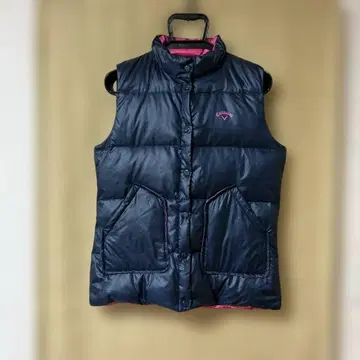 새상품급 Callaway 골프웨어 다운 베스트 네이비 L