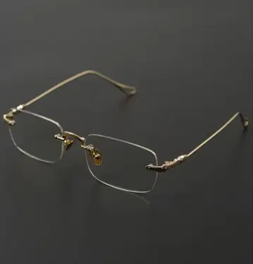 [ GLARE ] 무테 안경 / Rimless glasses 무테 안경