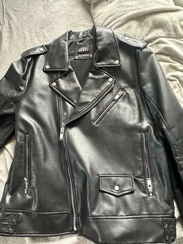 ZARA 블랙 라이더 자켓