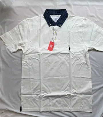 [택 포함 새상품] 그라니프 반팔 피케 셔츠 뷰티풀 섀도우 화이트 M