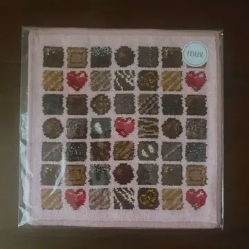 FEILER 페이러 손수건 코프레 드 쇼콜라 핑크 1