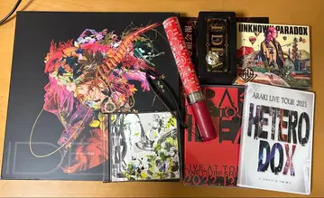 아라키 가수 DVD CD 응원봉 오르골 사인 포함