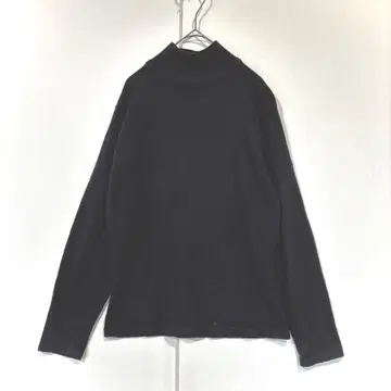 N.PEAL 캐시미어 100% 니트 스웨터 하이넥 블랙 M