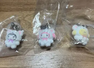 산리오 메지루시 액세서리 마이멜로디 & 쿠로미 & 푸딩 3개 세트