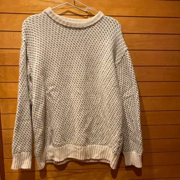 ROSSO 다이아몬드 패턴 니트 M