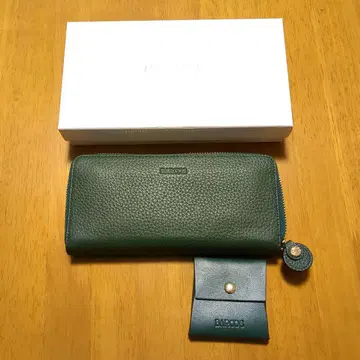 BARCOS 라운드형 장지갑 그린 2세트