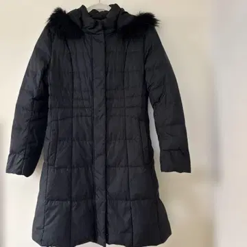 언타이틀 롱 다운 코트 블랙 M