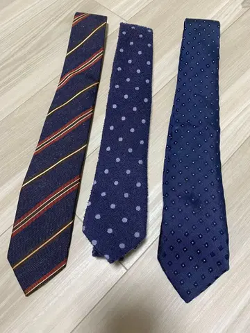 넥타이 3개 세트 SHIPS 다케오 키쿠치 수트 팩토리