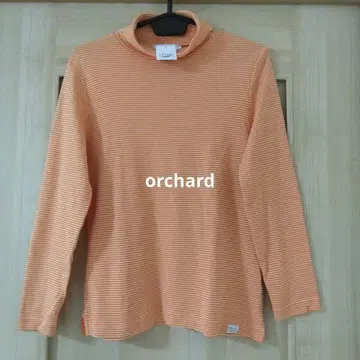 크로커다일 스위치 모션 터틀넥 보더 티셔츠