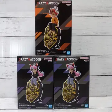 [ 미개봉 ] Crazy Raccoon 피규어 세리 아리사카 3세트