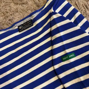 새상품급 세인트 제임스 바스크 셔츠 보트넥 긴팔 티셔츠 XS