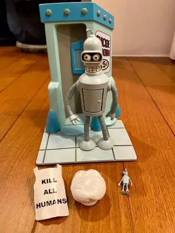 FUTURAMA Bender 피규어 셰프