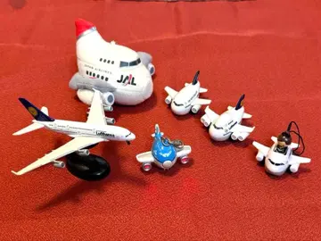 미니어처 비행기 세트 6대 쵸로Q
