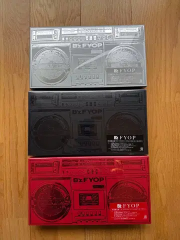 B'z FYOP 수량 한정반 3색 상자만