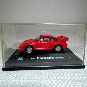 포르쉐 911 GT2 1/72 스케일 미니카 레드