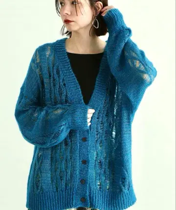 질스튜어트 아비게일 모헤어 니트 가디건