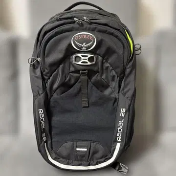 Osprey Radial 26 백팩 블랙/라임