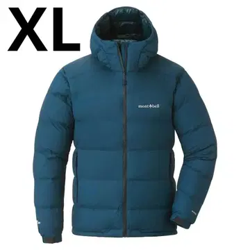 인기 mont-bell 퍼마프로스트 라이트 다운 파카 블루 블랙 XL