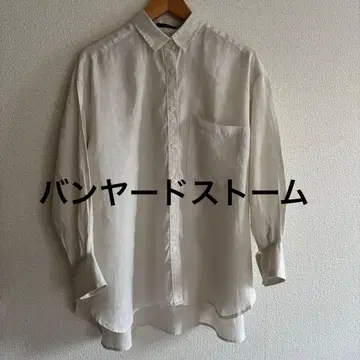 밴야드 스톰 린넨 100% 셔츠 카슈쿨 라이트 베이지