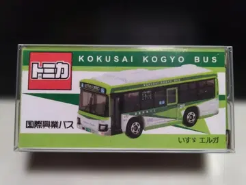 특주 토미카 국제흥업 버스 이스즈 엘가 클리어 케이스 포함 컬렉터 보관품