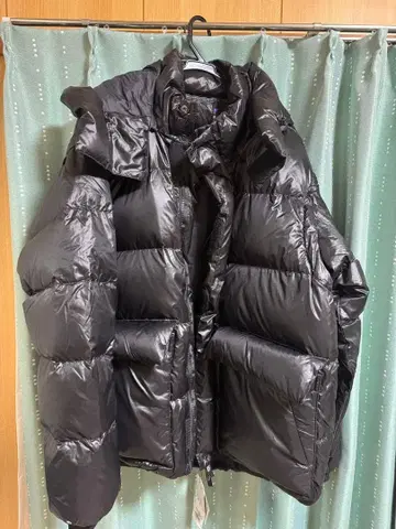 MANASTASH 후드 부착 다운 자켓 XL