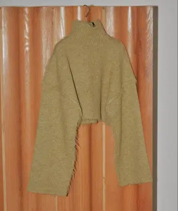 TODAYFUL 브러쉬드 숏 터틀 니트