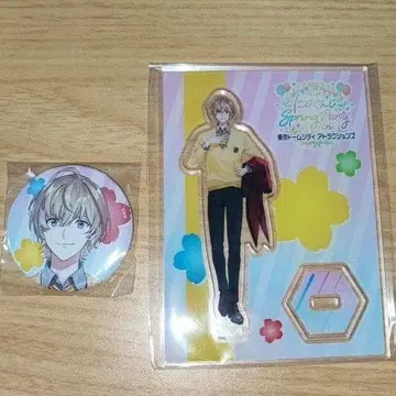 니지산지 후라 소토 도쿄돔 시티 아크릴 스탠드 캔뱃지 세트