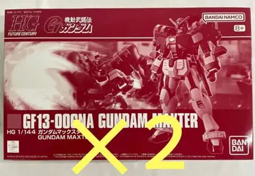 반다이 건담 프라모델 hg 건담 맥스터 2체 세트