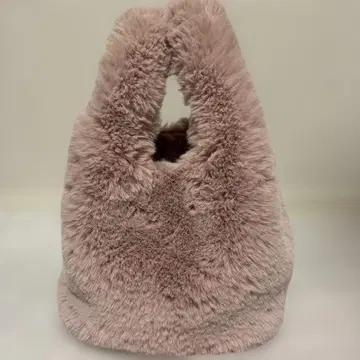 [ JILLSTUART ] 핑크 퍼 핸드백