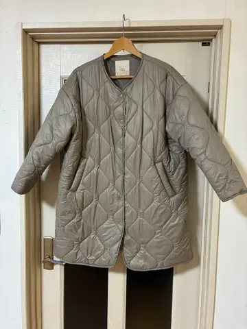 Zootie 그레이 퀼팅 자켓 M