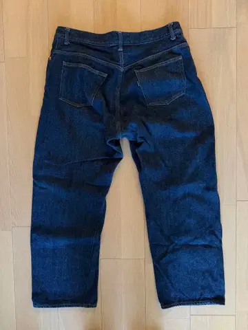 YAECA 야에카 와이드 크롭 데님 사이즈 30