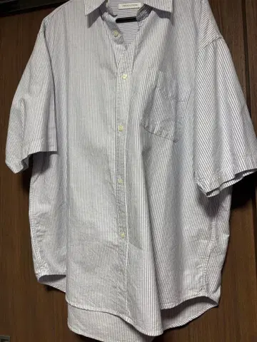 FREAK'S STORE 스트라이프 반팔 셔츠