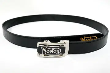새상품 정품 Norton PU 자수 홀리스 벨트 블랙 L 261N8100