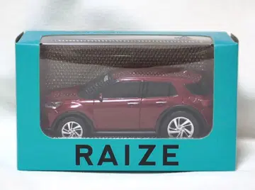 [미개봉 미사용] 도요타 라이즈 풀백카 빨간색 레드 메탈릭 미니카