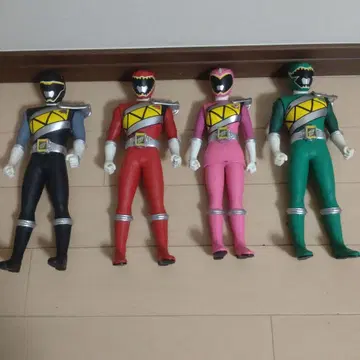 파워레인저 다이노포스 피규어 세트 4체 슈퍼전대 히어로