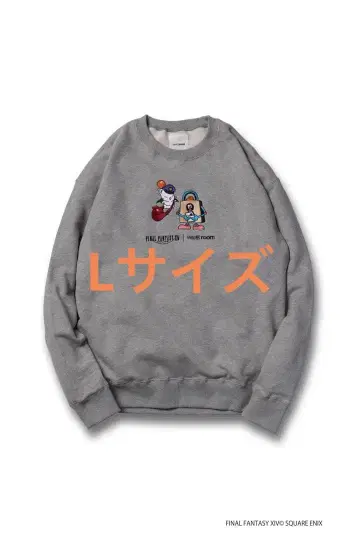 vaultroom DELIVERY MOOGLE CREWNECK / GRY