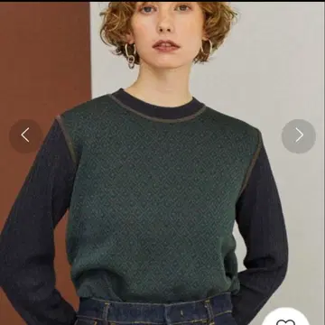 PUBLIC TOKYO 긴팔 니트 스웨터