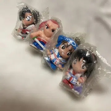 사무라이 스피릿츠 키링 4체 세트