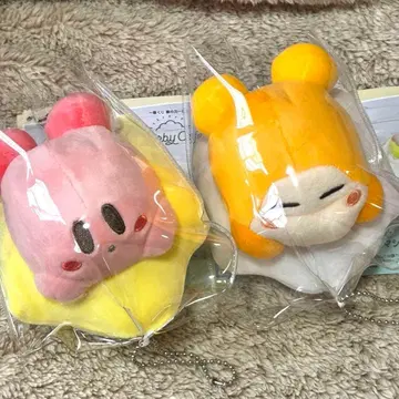 커비 1번 복권 D상 둥실둥실 마쉬멜로우 마스코트